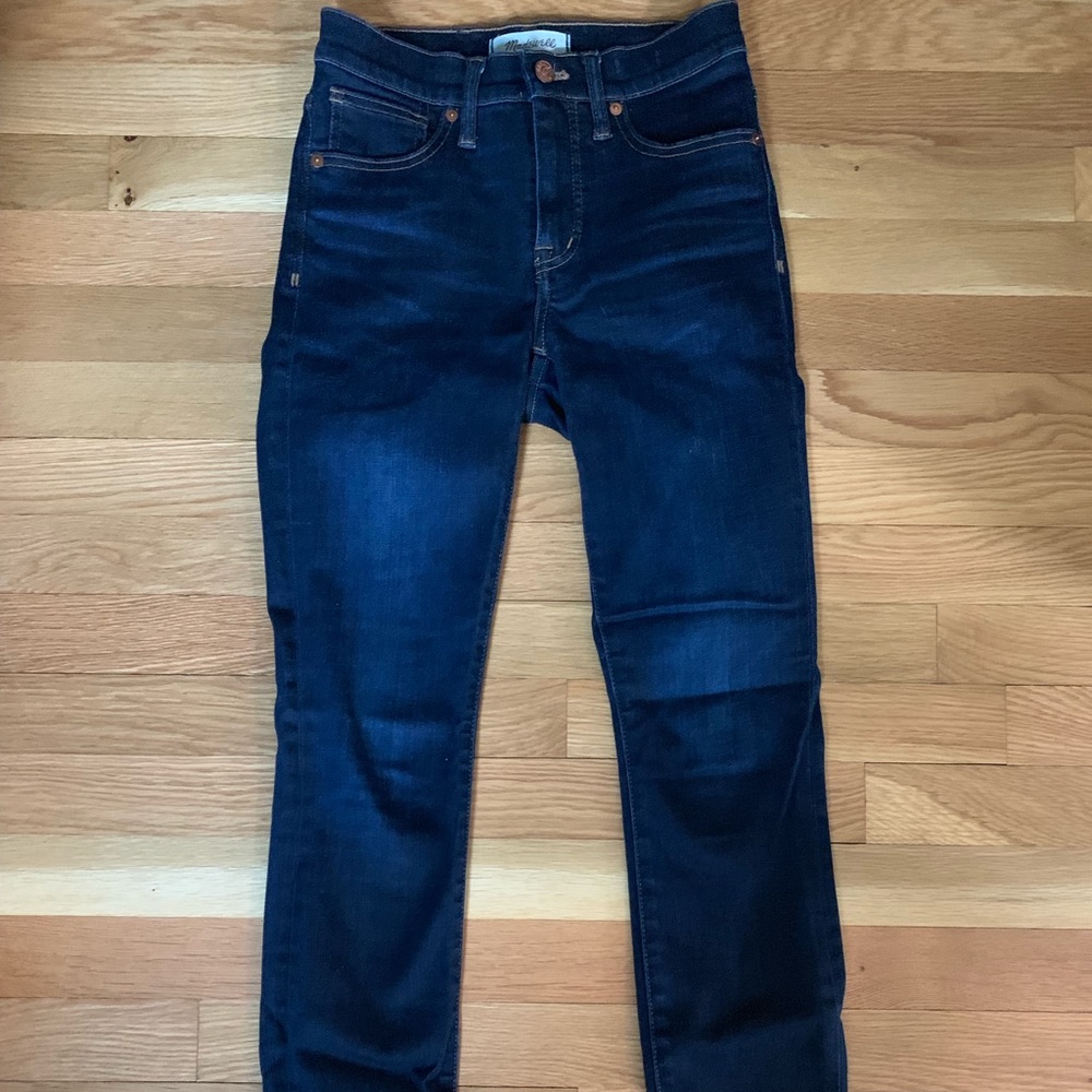 Madewell Dark Wash Skinny Jeans
